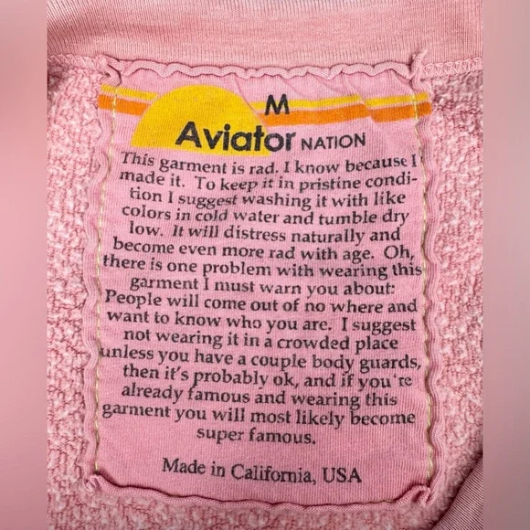 Aviator Nation Tiger Print Sweatshirt - Picture 5 of 8